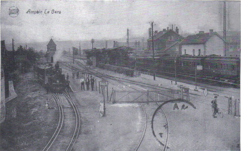 La gare d'Ampsin