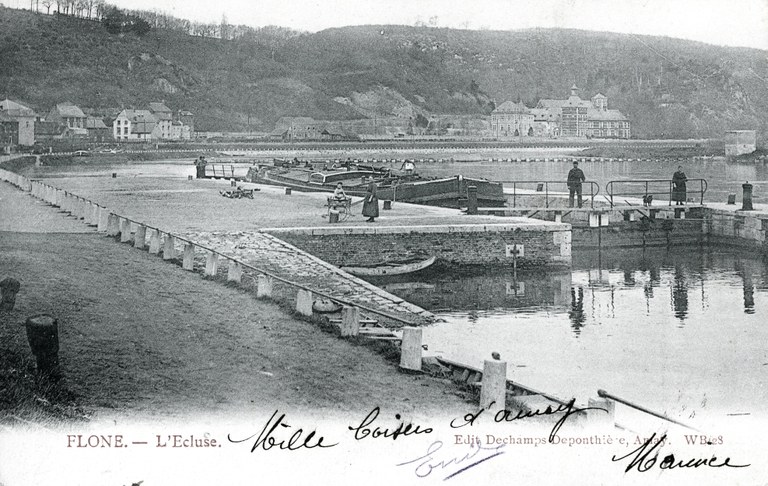 L'écluse de Flône