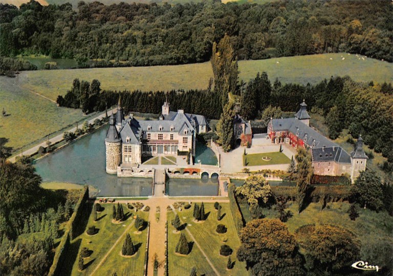 Vues aériennes du domaine du château