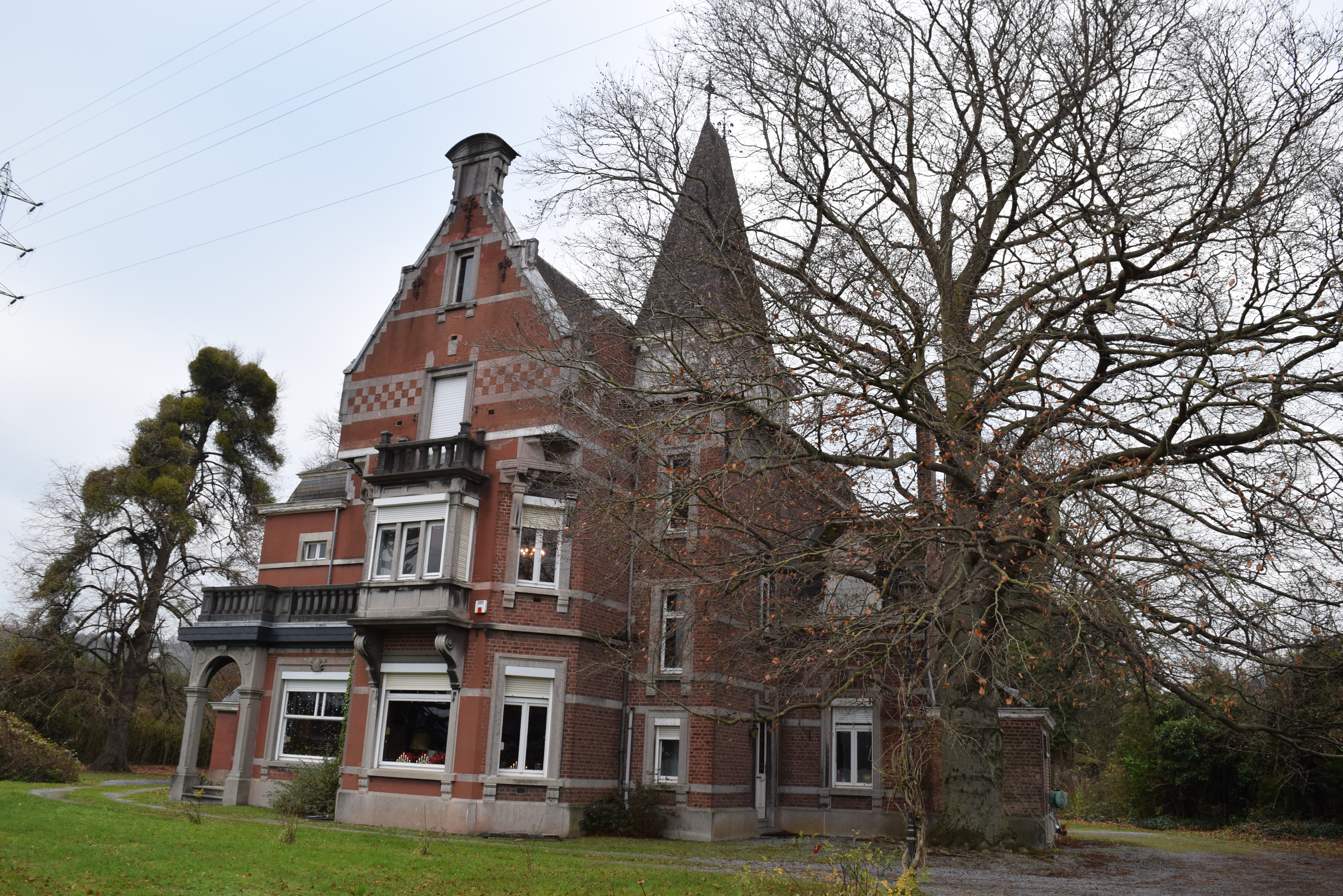 Château de Mademoiselle Rose ou château Dumont à Ampsin
