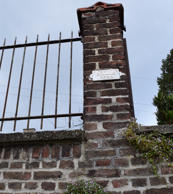 Plaque inondation de janvier 1926