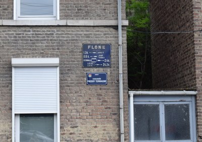 Ancienne plaque signalétique