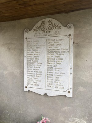 Plaque commémorative de Jehay