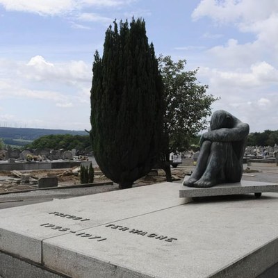 La tombe de Freddy Terwagne