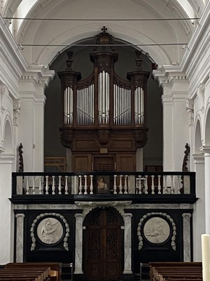 L'orgue de la Collégiale Saint-Georges et Sainte-Ode