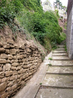 Mur en pierres sèches